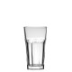 Ποτήρι γυάλινο νερού, χυμού, φραπέ διαστάσεων 32.5c Φ7.7x14.1cm της σειράς MAROCCO της UNIGLASS