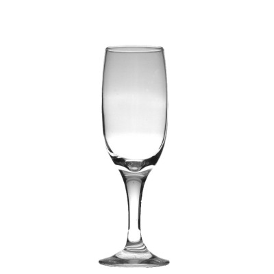 Γυάλινο ποτήρι σαμπάνιας χωρητικότητας 19cl διαστάσεων φ5,8x18,8cm της σειράς KOUROS UNIGLASS