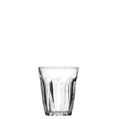Ποτήρι γυάλινο νερού ταβέρνας χωρητικότητας 26cl διαστάσεων Φ8.3x 9.7cm της σειράς VAKHOS της UNIGLASS