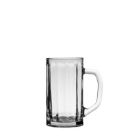 Γυάλινο ποτήρι μπύρας χωρητικότητας 25cl διαστάσεων φ7,2x12,4cm της σειράς NICOL, UNIGLASS