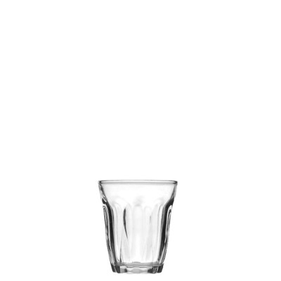 Γυάλινο ποτήρι κρασιού για ταβέρνα 13cl διαστάσεων Φ6.7x7.9cm της σειράς VAKHOS της UNIGLASS