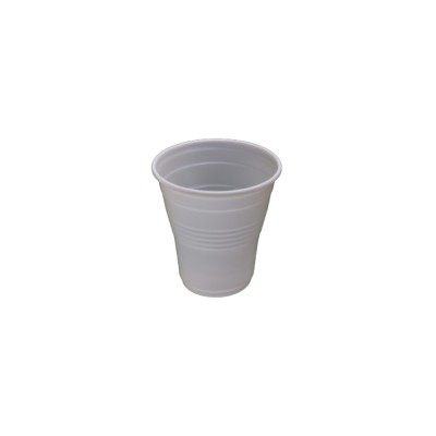 Πλαστικό ποτήρι λευκό ιδανικό για ελληνικό καφέ χωρητικότητας 130ml σε συσκευασία 50 τεμαχίων