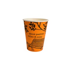 Ποτήρι χάρτινο μονότοιχο CAT 14oz για ζεστά και κρύα ροφήματα σε συσκευασία 50 τεμαχίων Ποτήρι χάρτινο μονότοιχο CAT 14oz για ζεστά και κρύα ροφήματα σε συσκευασία 50 τεμαχίων
