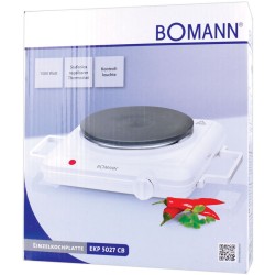 Επιτραπέζια ηλεκτρική εστία μονή BOMANN EKP 5027 1500W με ενδεικτική λυχνία λειτουργίας
