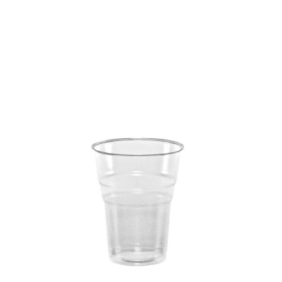 Ποτήρι Κρύσταλ 25 cl 2,4gr νερού διάφανο PP, Lariplast συσκευασία 50 τεμαχίων