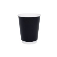 Χάρτινο ποτήρι διπλότοιχο χωρητικότητας 14oz (90mm) μαύρο χρώμα σε συσκευασία 25 τεμαχίων Χάρτινο ποτήρι διπλότοιχο χωρητικότητας 14oz (90mm) μαύρο χρώμα σε συσκευασία 25 τεμαχίων