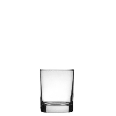 Γυάλινο ποτήρι ουίσκι, Whiskey κοντό χωρητικότητας 23cl διαστάσεων φ7,3x8,8cm της σειράς CLASSICO, UNIGLASS