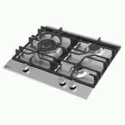 Mικτή εστία TG LAMY 632 IX με 2 εστίες αερίου και 2 ηλεκτρικές(ταχείας) THERMOGATZ