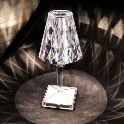 Επιτραπέζιο φωτιστικό LED επαναφορτιζόμενο με διακόπτη αφής και τρεις επιλογές φωτισμού