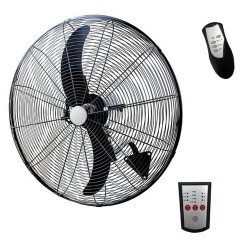 Ανεμιστήρας τοίχου με κοντρόλ Φ71cm 180W 230V μεταλλικός βιομηχανικού τύπου