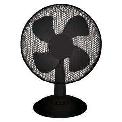 Ανεμιστήρας επιτραπέζιος Ø40 55W περιστρεφόμενος με δικτυωτό πλέγμα και 3 επιλογές ταχύτητας