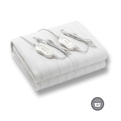 Ηλεκτρική κουβέρτα διπλή πολυεστέρα 2χ60W 230V με 2 χειριστήρια & προστασία υπερθέρμανσης