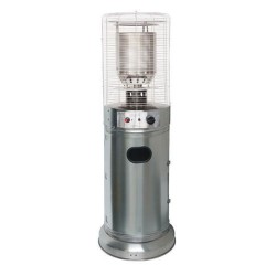 Θερμάστρα υγραερίου κυκλική mini 1,35m 11KW INOX με διακόπτη ασφαλείας Θερμάστρα υγραερίου κυκλική mini 1,35m 11KW INOX με διακόπτη ασφαλείας
