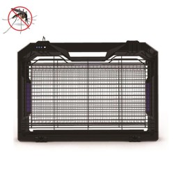 Ηλεκτρικό εντομοκτόνο LED 4=10W 220-240V σε μαύρο χρώμα με κάλυψη χώρου ως 50m²