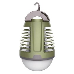 Εντομοκτόνος λαμπτήρας LED επαναφορτιζόμενος ισχύος 5W στεγανός IP44 ιδανικό για χώρο έως 40m²