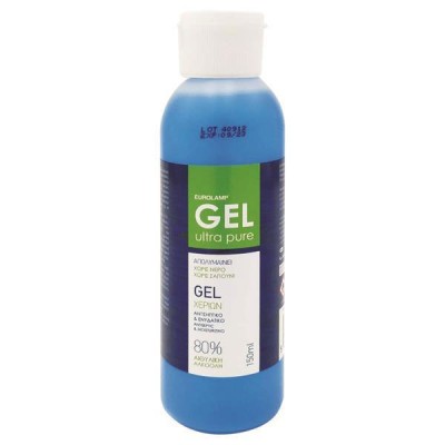 Αντισηπτικό Gel καθαρισμού χεριών 150ml 80% αλκοόλη ανά 100gr