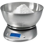 Ανοξείδωτη, ψηφιακή ζυγαριά κουζίνας με  οθόνη LCD 5 ψηφίων PC-KW 1040  PROFI COOK