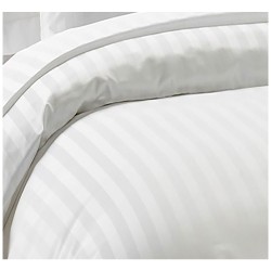 Παπλωματοθήκη σατέν-ρίγα 80%βαμβάκι-20%πολυέστερ 220κλωστές με ύφανση περκάλι διαστάσεων 160x240cm