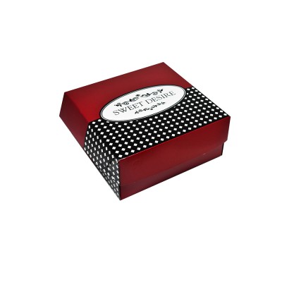 Κουτί ζαχαροπλαστικής με επίστρωση αλουμινίου SWEET DESIRE Νο6 διαστάσεων 19x16x8hcm