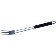 Πιρούνα ΙΝΟΧ με τρεις μύτες και πλαστική λαβή