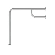 Λαβή στήριξης για επιτοίχια και επιδαπέδια τοποθέτηση με διπλή βάση κατάλληλη για ΑΜΕΑ