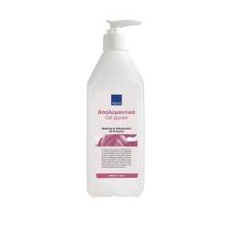 Απολυμαντικό gel χεριών ABENA με 85% αιθανόλη χωρίς χρωστικές και άρωμα συσκευασίας 600ml με αντλία Απολυμαντικό gel χεριών ABENA με 85% αιθανόλη χωρίς χρωστικές και άρωμα συσκευασίας 600ml με αντλία