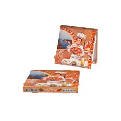 Κουτί Πίτσας Μικροβέλε ISCHIA, 24x24x4cm, Ιταλίας Κουτί Πίτσας Μικροβέλε ISCHIA, 24x24x4cm, Ιταλίας