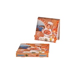 Κουτί Πίτσας Μικροβέλε ISCHIA, 22x22x4cm, Ιταλίας Κουτί Πίτσας Μικροβέλε ISCHIA, 22x22x4cm, Ιταλίας