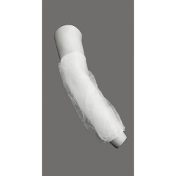 Προστατευτικά επιμανίκια μιας χρήσης non-woven πολυπροπυλένιο σε λευκό χρώμα one size 100 τεμαχίων