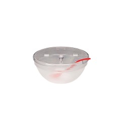 Μεγάλο μπωλ διάφανο Polycarbonate με καπάκι σπαστό κατάλληλο για μπουφέ ξενοδοχείου Φ29 cm, Alkan Μεγάλο μπωλ διάφανο Polycarbonate με καπάκι σπαστό κατάλληλο για μπουφέ ξενοδοχείου Φ29 cm, Alkan