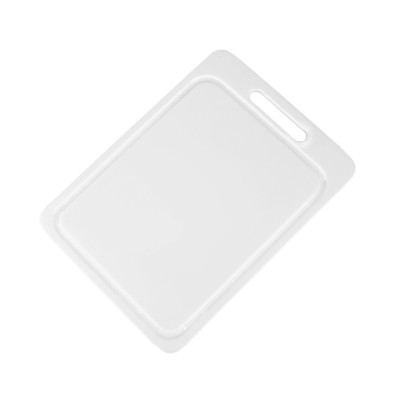 Άσπρη Πλακα με χερούλι Πολυαιθυλενίου 25x35x1 cm