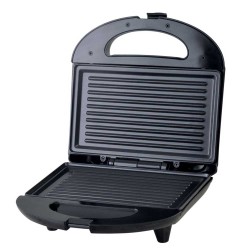 Τοστιέρα οικιακής χρήσης με inox λεπτομέρειες και grill πλάκες με αντικολλητική STG-001 LIFE