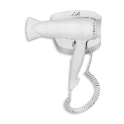 Σεσουάρ μαλλιών ξενοδοχειακού τύπου με επιτοίχια βάση 1600W με 2 επίπεδα ταχύτητας LIFE Resort