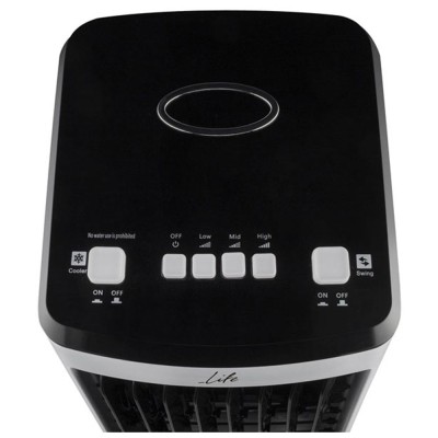 Air cooler με λειτουργία ψύξης μέσω εξάτμισης νερού LIFE Alaska 80W 220V 50Hz για χώρους έως 25τ.μ.