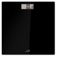 Γυάλινη ηλεκτρονική ζυγαριά μπάνιου με ένδειξη θερμοκρασίας χώρου υψηλής ακρίβειας στη μέτρηση LIFE YOGA