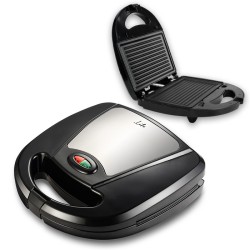 Τοστιέρα με αποσπώμενες αντικολλητικές grill πλάκες, 750W.