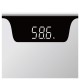 Γυάλινη ηλεκτρονική ζυγαριά μπάνιου διαστάσεων 30x30cm με ακρίβεια ζυγίσματος: 100g LIFE MONDAY