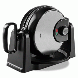 Περιστρεφόμενη βαφλιέρα LIFE WAFFLE PRO 1000W με αντιολισθητική βάση & θερμομονωμένη λαβή