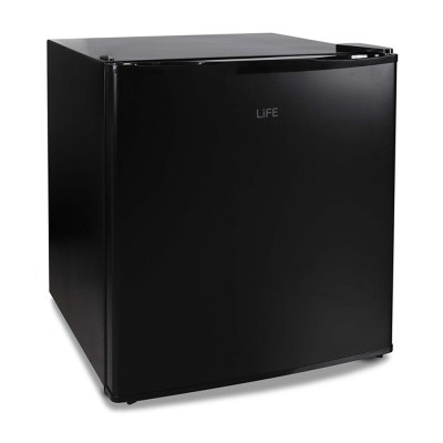Ψυγείο Mini Bar 45L ενεργειακής κλάσης E σε μαύρο χρώμα με δυνατότητα αλλαγής της φοράς της πόρτας LIFE SUITE Black