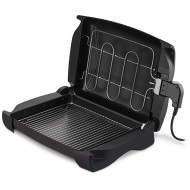Επιτραπέζια ηλεκτρική ψησταριά LIFE Steakhouse 1100W με άνω αντίσταση και καπάκι Επιτραπέζια ηλεκτρική ψησταριά LIFE Steakhouse 1100W με άνω αντίσταση και καπάκι