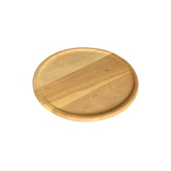 Ξύλινο πιάτο βαθύ διαμέτρου Φ25cm Ελληνικής κατασκευής