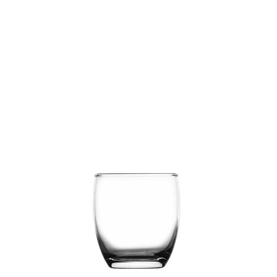Γυάλινο ποτήρι χυμού, ουίσκι χωρητικότητας 24,5cl διαστάσεων φ7,25x 8,1cm της σειράς ANIKA, UNIGLASS