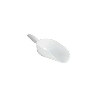 Σέσουλα πλαστική λευκή στρόγγυλη με σήμα καταλληλότητας τροφίμων 38cm