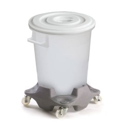 Βάση τροχήλατη πολυπροπυλαινίου για τους κάδους των 75lit και 100lit ΙΤΑΛΙΑΣ