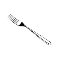 Πηρουνάκι γλυκού από ανοξείδωτο υλικό σειρά CRYSTAL Πηρουνάκι γλυκού από ανοξείδωτο υλικό σειρά CRYSTAL