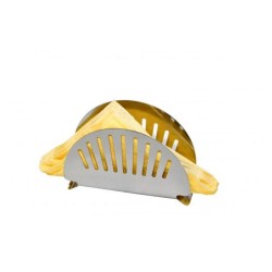 Χαρτοπετσετοθήκη ΙΝΟΧ διαστάσεων 12x8,5hcm