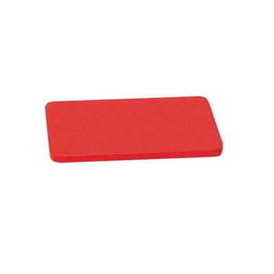 Πλάκα κοπής πολυπροπυλένιου διαστάσεων 40x30x1,3hcm σε κόκκινο χρώμα