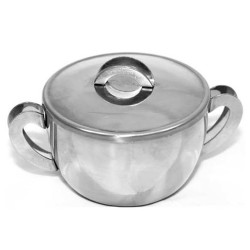 Ζαχαριέρα ΙΝΟΧ για σερβίρισμα διαστάσεων Ø8x5hcm ITΑΛΙΑΣ Ζαχαριέρα ΙΝΟΧ για σερβίρισμα διαστάσεων Ø8x5hcm ITΑΛΙΑΣ