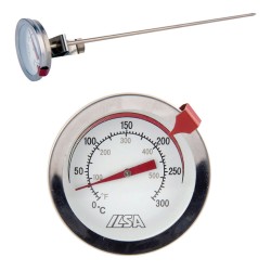 Θερμόμετρο κουζίνας 30cm για τηγανητά και ψητά φαγητά 0οC έως +300οC Ιταλίας