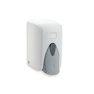 Συσκευή κρεμοσάπουνου λευκή 500ml διαστάσεων 10x13x17hcm